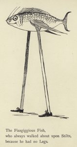 フィズギッグフィッシュ 作： Edward Lear